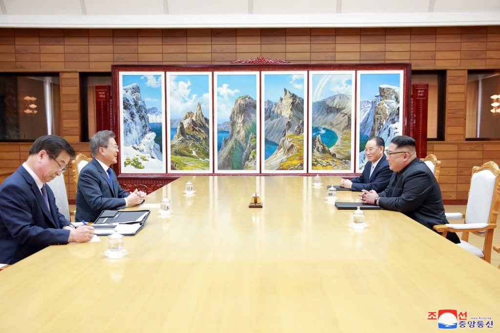 Holds Second Meeting with Moon