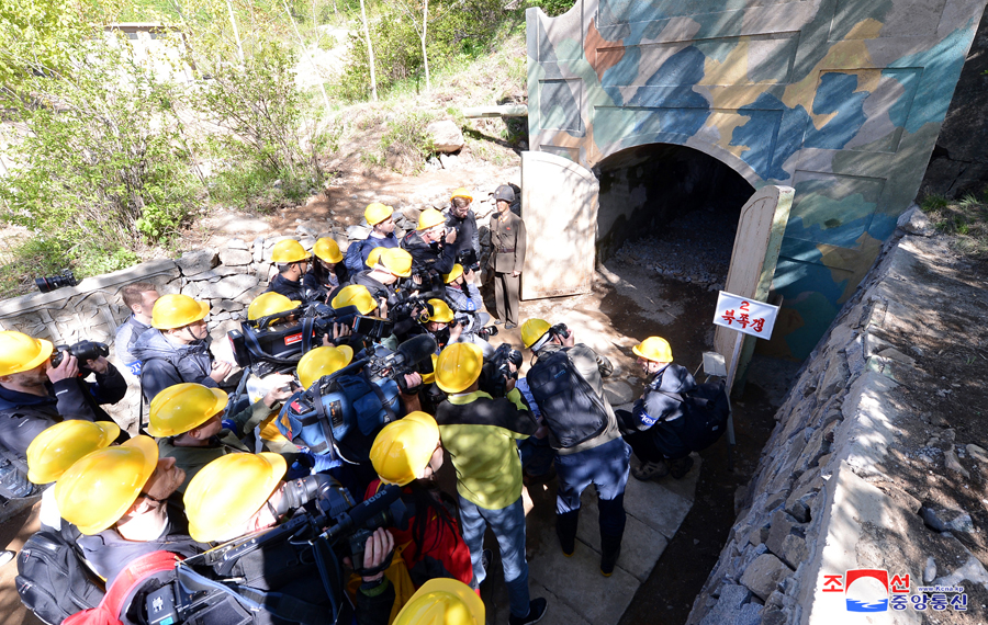 P’unggye-ri Nuclear Test Site Demolished Some Places)