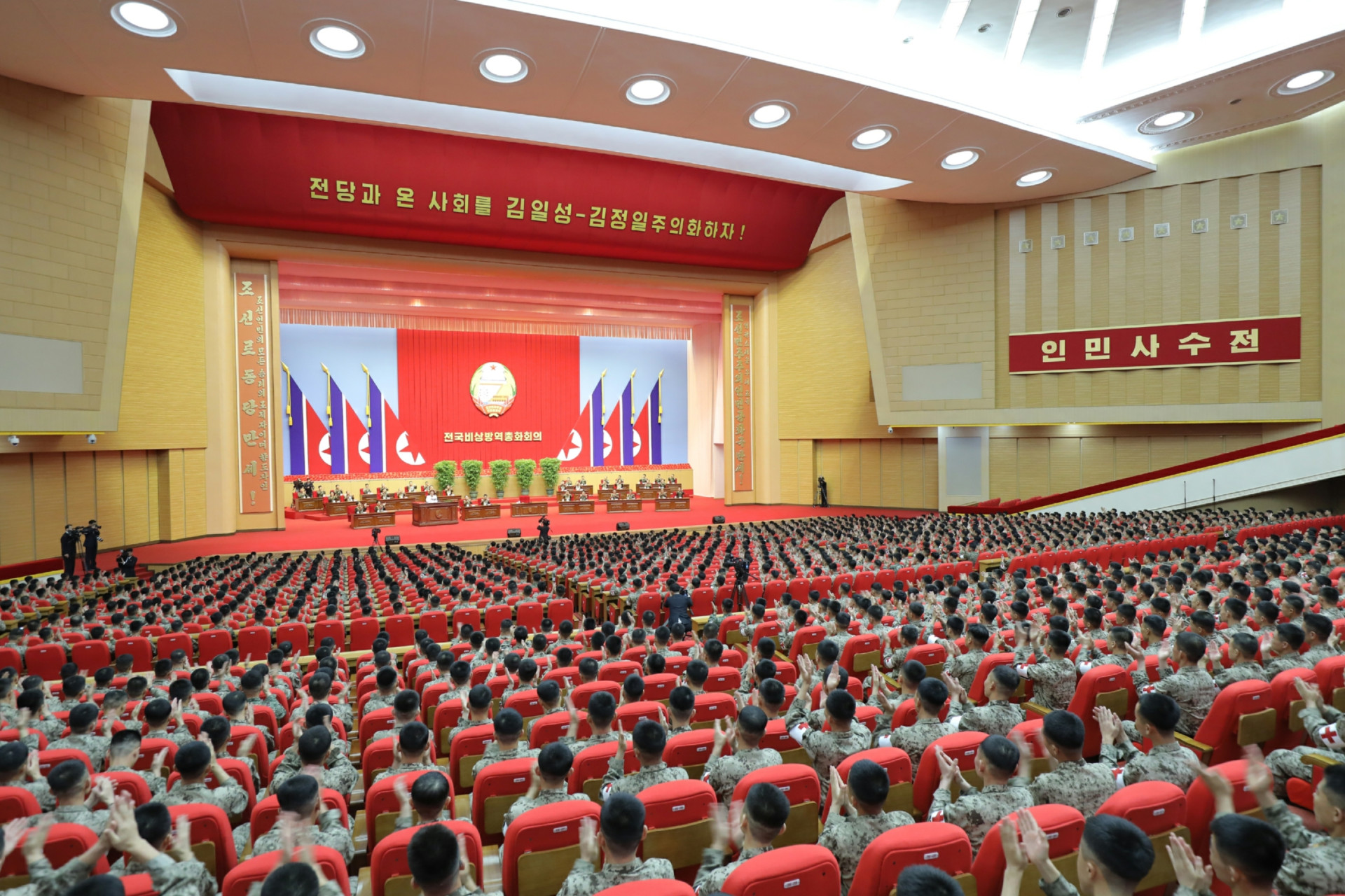 KJU Meets With KPA Medics 38 North kju-meets-with-kpa-medics-38-north